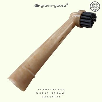 têtes de brosse à base biologique Green-Goose Oral B | 8 pièces | Adultes 9