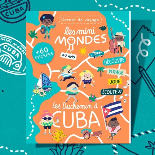 Cuba - Cahier d'activités pour enfant 4-7 ans - Les Mini Mondes