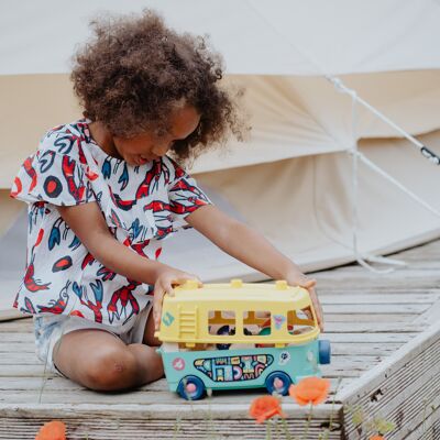 Cofanetto furgone - Giocattolo per bambini - Veicolo a motore - Les Mini Mondes
