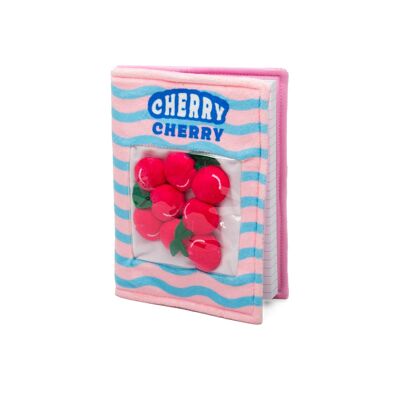 PINK VELBOA WOVEN CHERRY NOTEBOOK HF