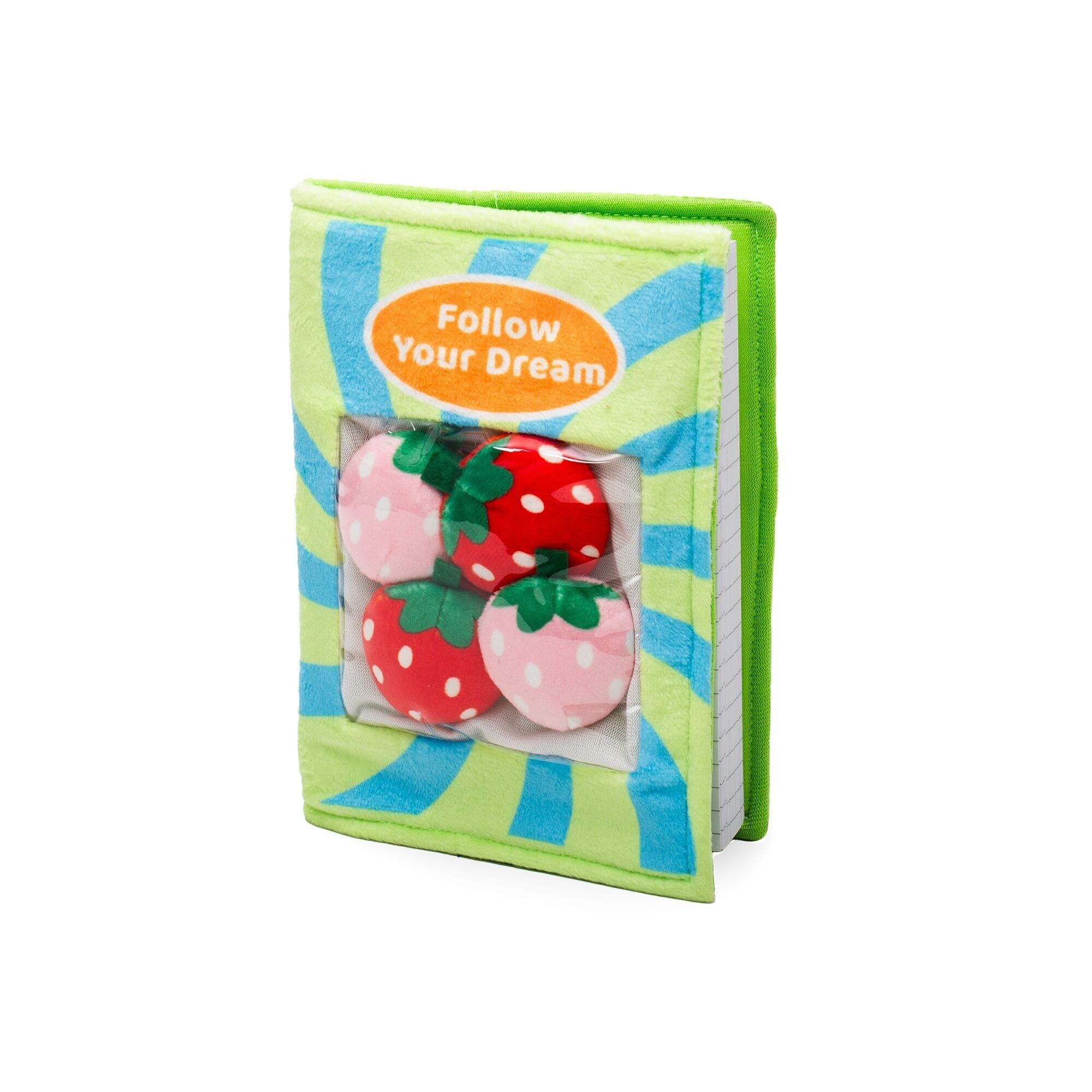 VELBOA WOVEN STRAWBERRY NOTEBOOK HF