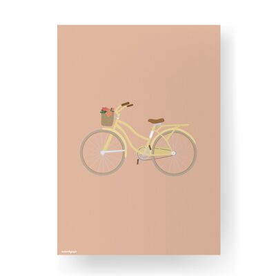 By bicycle - 21 x 29.7cm