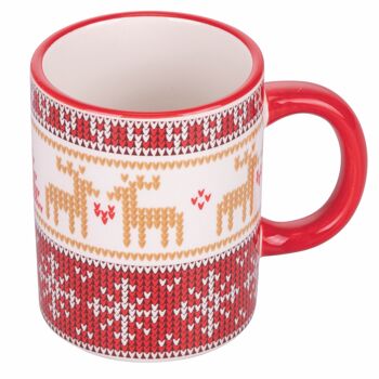 Mug de Noël 290 ml, céramique, Scandy 1