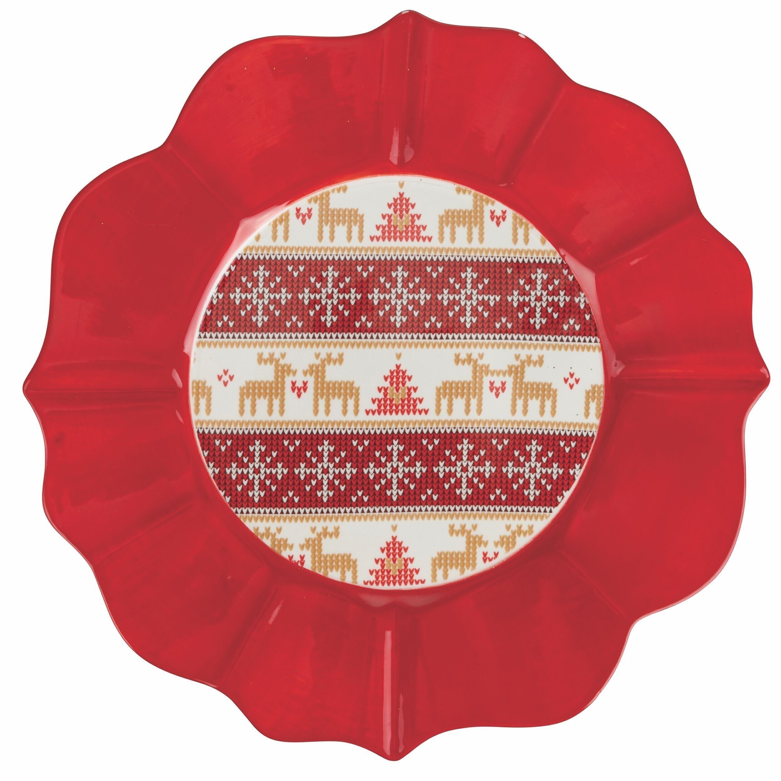 Panettone-Teller Ø 29 cm aus Keramik, Scandy