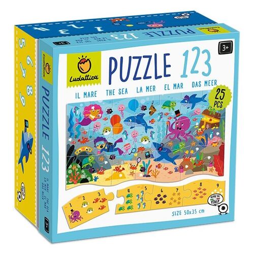 123 Puzzle - Il mare
