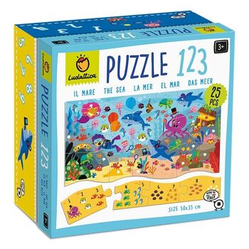 123 Puzzle - La mer 1