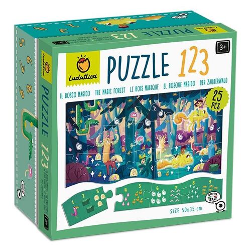 123 Puzzle - Il bosco