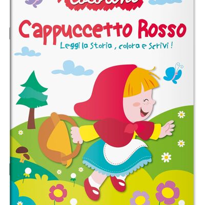 Albi Da Colorare In Italiano - Colorini - Cappuccetto Rosso