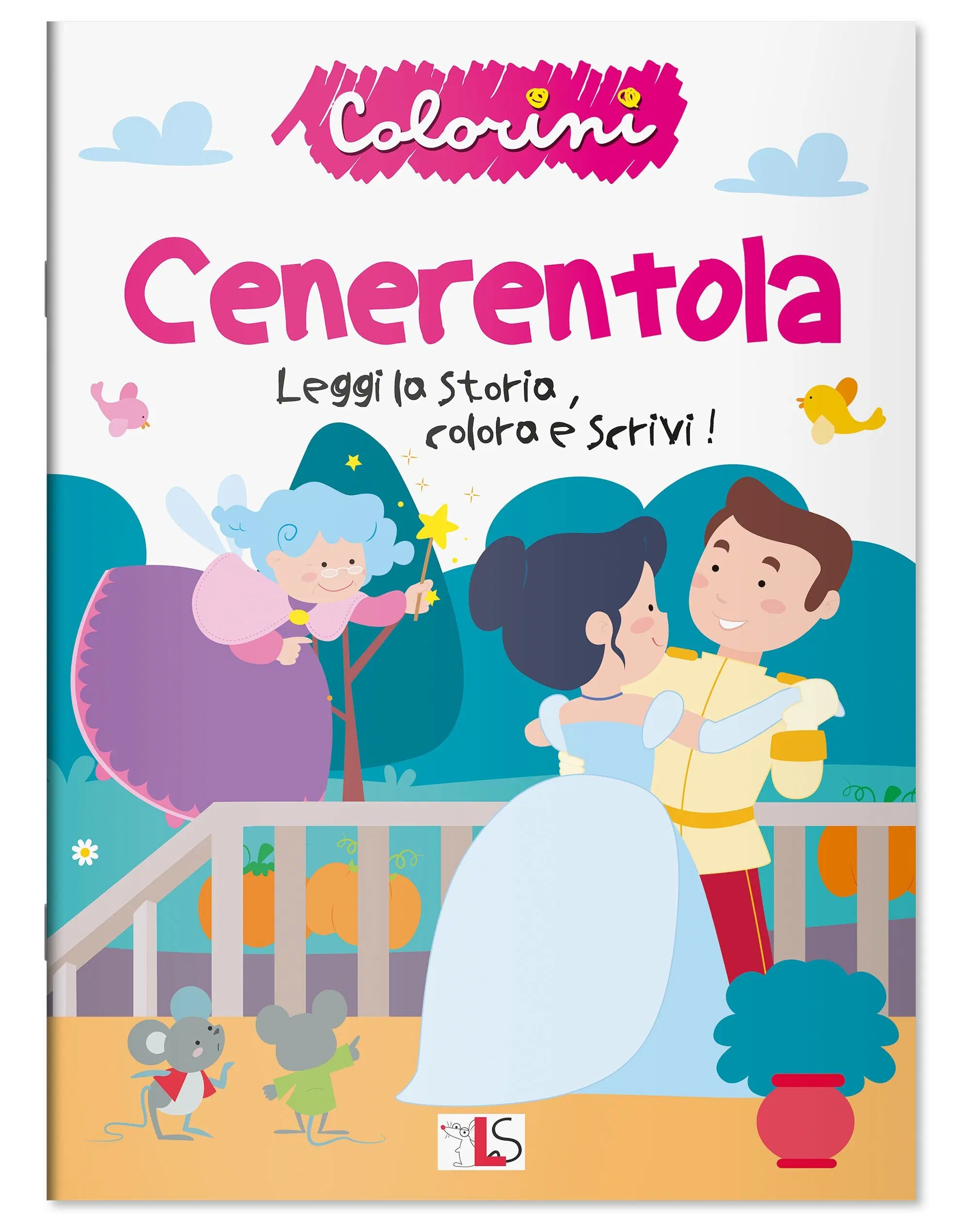 Buy wholesale Coloring books in Italian - Colorini - Cinderella