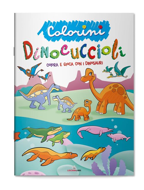 Albi Da Colorare In Italiano - Colorini - Dinocuccioli