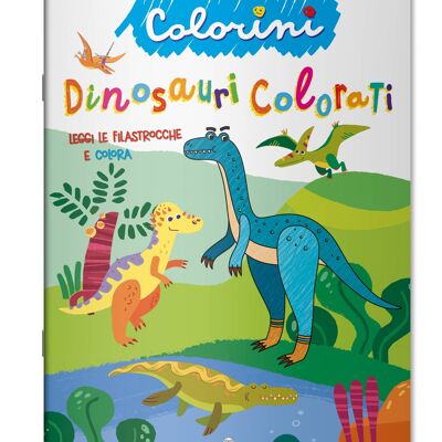 Albi Da Colorare In Italiano - Colorini - Dinosauri