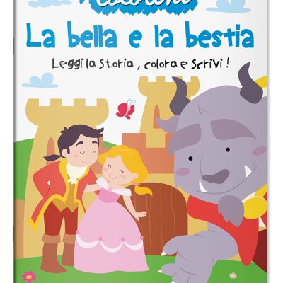 Albi Da Colorare In Italiano - Colorini - La Bella E La