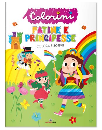 Livres de coloriage en italien - Fées et Princesses