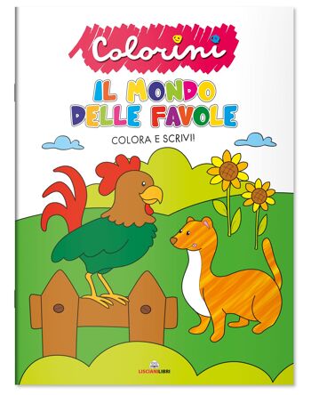 Livres de coloriage en italien - Le monde des contes de fées