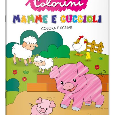 Albi Da Colorare In Italiano - Mamme E Cuccioli