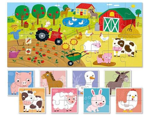 Baby Puzzle - La fattoria