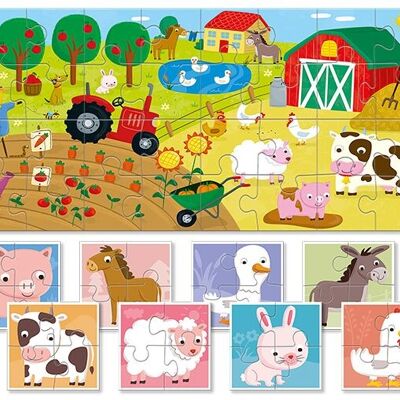 Baby Puzzle - La fattoria