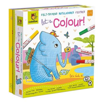 Crea Dudu' - Let'S Colour - Pennarelli per bambini