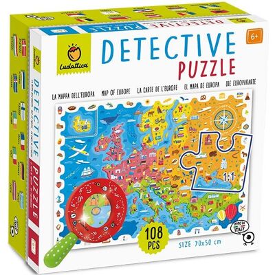 Detective Puzzle - La mappa dell'Europa
