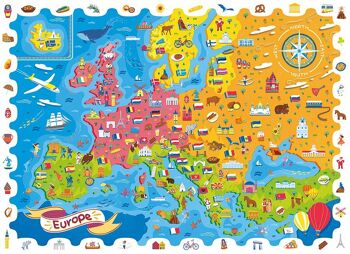 Puzzle Détective - La carte de l'Europe 3