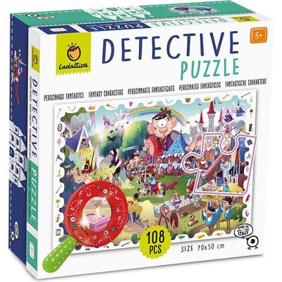Detective Puzzle 108 pezzi - Fantasia