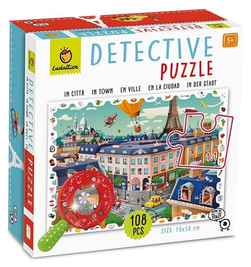 Detective Puzzle 108 pezzi - La città