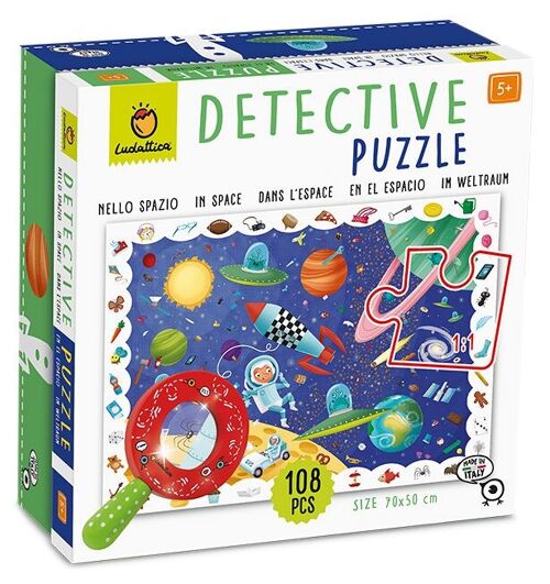 Detective Puzzle 108 pezzi - Lo spazio