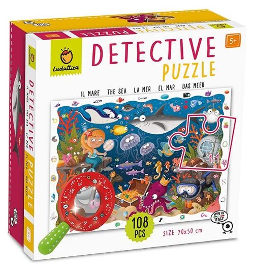 Detective Puzzle 108 pezzi - Il mare