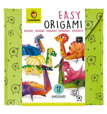 Origami facile - Dinosaures 3