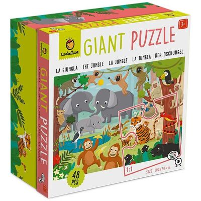 Puzzle gigante da 48 pezzi - La giungla
