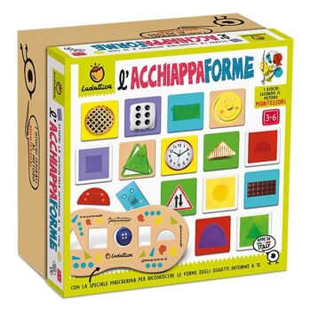 Jeux Montessori - Attrape-formes Montessori 1