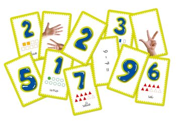 Jeux Montessori - Cartes numérotées - Uniquement en italien 2