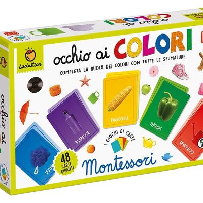 Le Carte Montessori - Occhio Al Colore - Solo In Italiano