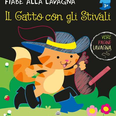 Libro Gioco In Italiano - Fiabe Alla Lavagna - Il Gatto Con