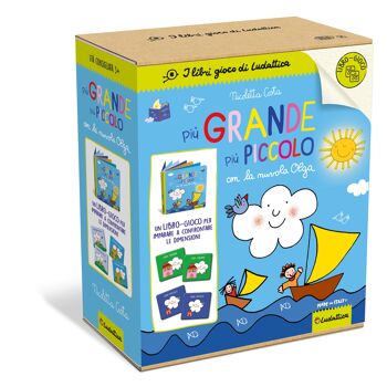 Livre de jeux en italien – Plus grand ou plus petit ? 1