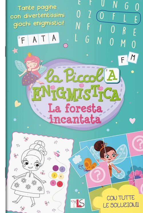 Libro In Italiano - Enigmistica Per Bambini - La Foresta