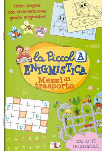 Livre en italien - Puzzles pour enfants - Moyens de 2
