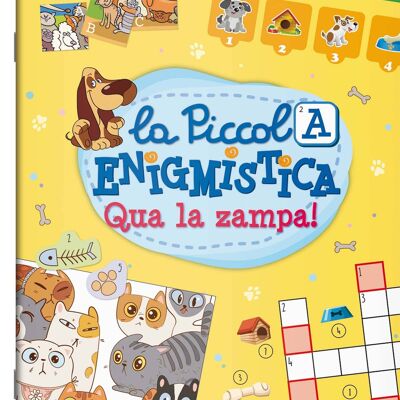 Libro In Italiano - Enigmistica Per Bambini - Qua La Zampa!