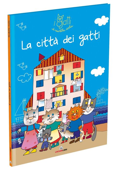 Libro In Italiano - Nicoletta Costa - La Città Dei Gatti