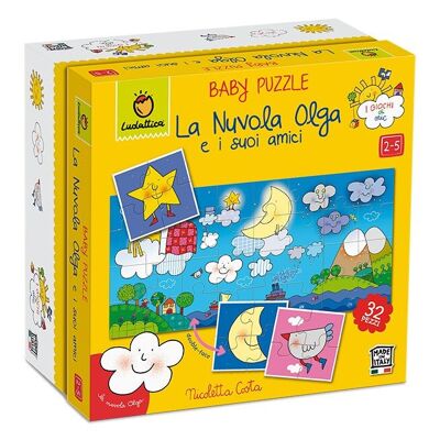 Puzzle Double Side - Baby Puzzle -Nuvola Olga E I Suoi Amici