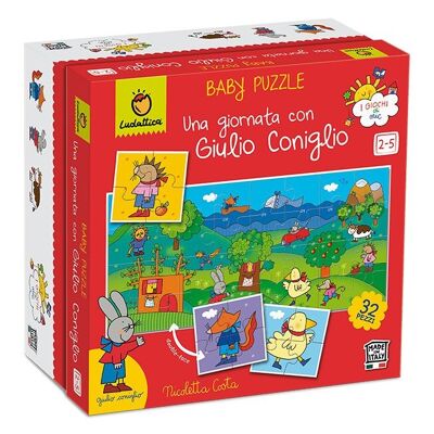 Puzzle Double Side - Baby Puzzle-Una Giornata Con Giulio