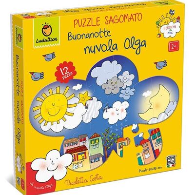 Puzzle Sagomato - Buonanotte, Nuvola Olga!