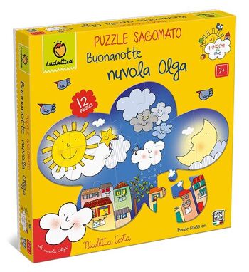 Puzzle en forme - Bonne nuit, Cloud Olga ! 1