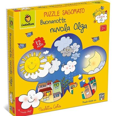 Puzzle Sagomato - Buonanotte, Nuvola Olga!