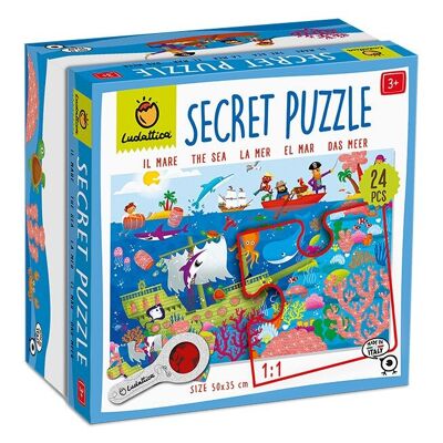 Puzzle segreto 24 pezzi - Il mare