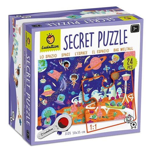 Puzzle segreto, 24 pezzi, The Space