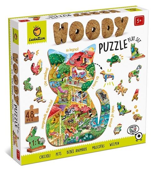 Woody Puzzle - Pets
