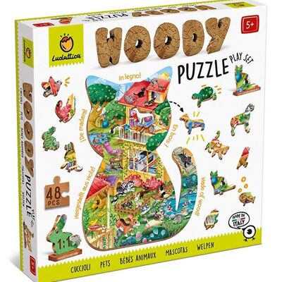 Woody Puzzle - Pets