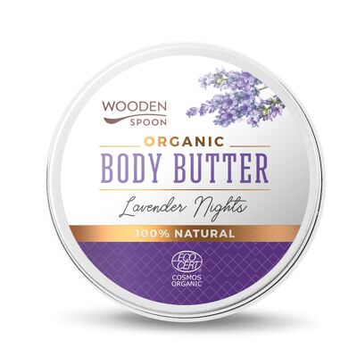 Organic Body Butter Lavender Nights