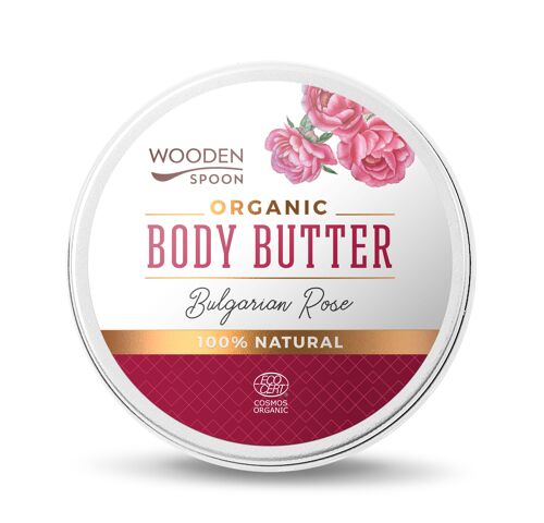 organic Body Butter Bulgarian Rose